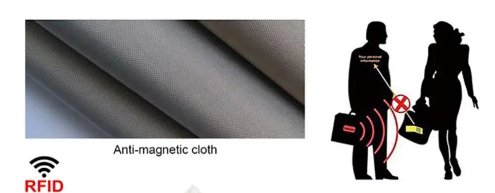 RFID Блокировка безопасный Натуральная кожа маленький мужской кошелек Винтажный