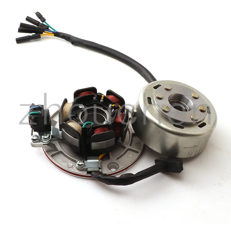 

Magneto Stator coil rotor kit with light FOR (YX YINXIANG 150cc/160CC Engine) Dirt Pit Bike Motorcycle Pro Automic Electric