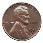 США 1955 1955D 1955S 1955 двойной 4 различных стилей Пшеница Пенни центр медная копия монеты