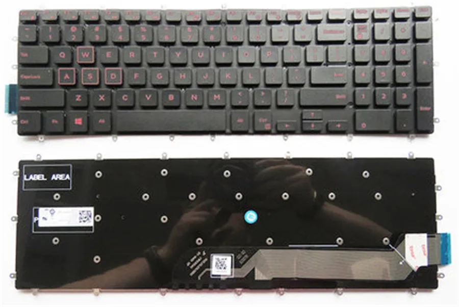 

Для ноутбука DELL VOSTRO 15-5000 5568 V5568 клавиатура с красной подсветкой
