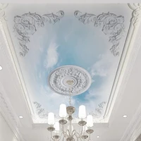 custom murals european 3d relief blue sky clould photo wallpaper for wall ceiling bedroom living room decor non woven wall paper