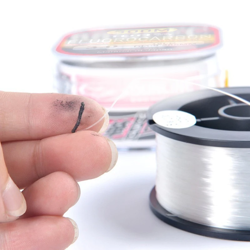 100% фторуглеродная рыболовная леска прозрачная углеволоконная для поводка из