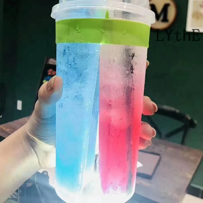 10 шт. одноразовые пластиковые чашки с крышками 700 мл | Дом и сад