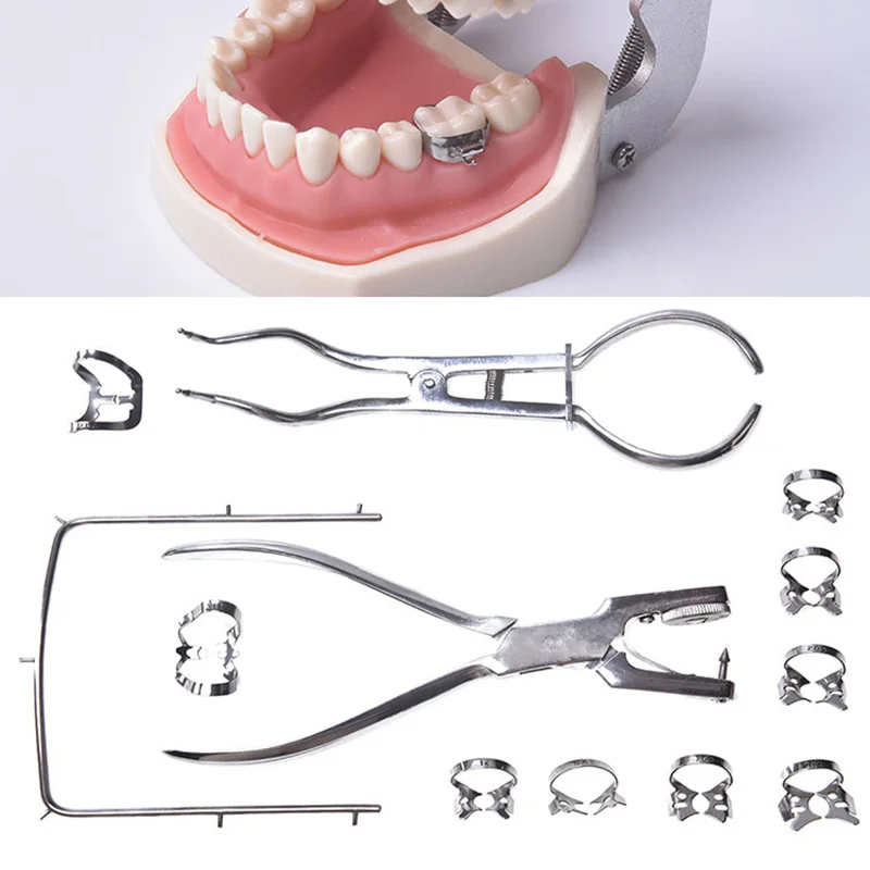 Пероральный ортодонтический Материал Уход за зубами дамба перфоратор Дырокол