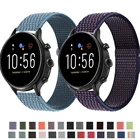 Ремешок нейлоновый для наручных часов, браслет для Samsung Watch Active 1Active 2 40 мм 44 мм, Galaxy Watch 3 41 мм 42 мм, 20 мм
