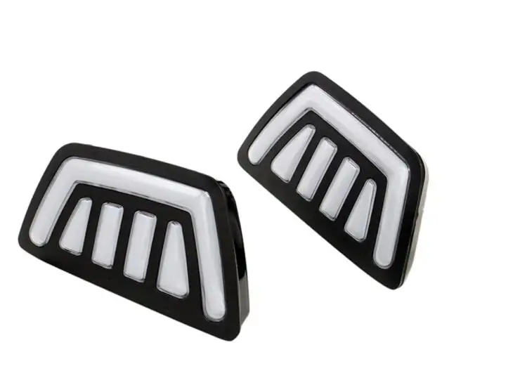 Для Ford Ranger 2015 2016 2017 2018 Водонепроницаемый светодиодный DRL Дневной светильник