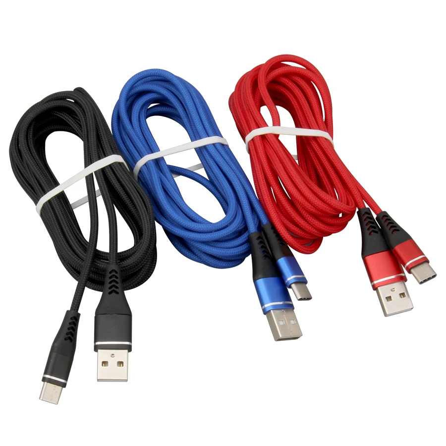 Оптовая лучшая цена 1 м 2 3 USB кабель 8 Pin для iPhone Xr X 7 6 Usb Type C Samsung S9 мобильный телефон