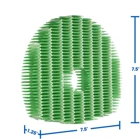 Замена фильтра увлажнителя совместим с остро заточенными KC-850U и KC-860U-часть # FZ-C100MFU