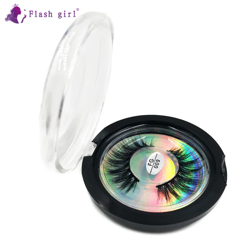 

Мигающая девушка хорошее качество FG009 3D Искусственные норковые ресницы ручной работы Многоразовые Накладные ресницы толстые Макияж Наращи...