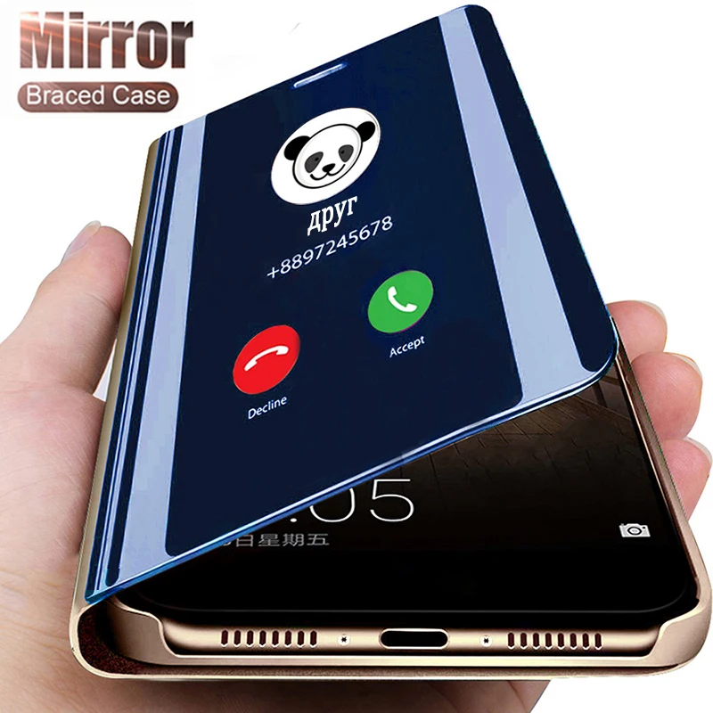 

Smart Mirror Phone Case For Xiaomi Redmi Note 9 9s 8 7 Pro 8T 9A 9C 8A 7A Mi 10T Note 10 9 SE Lite A2 6X X3 NFC F1 F2 Pro Cover