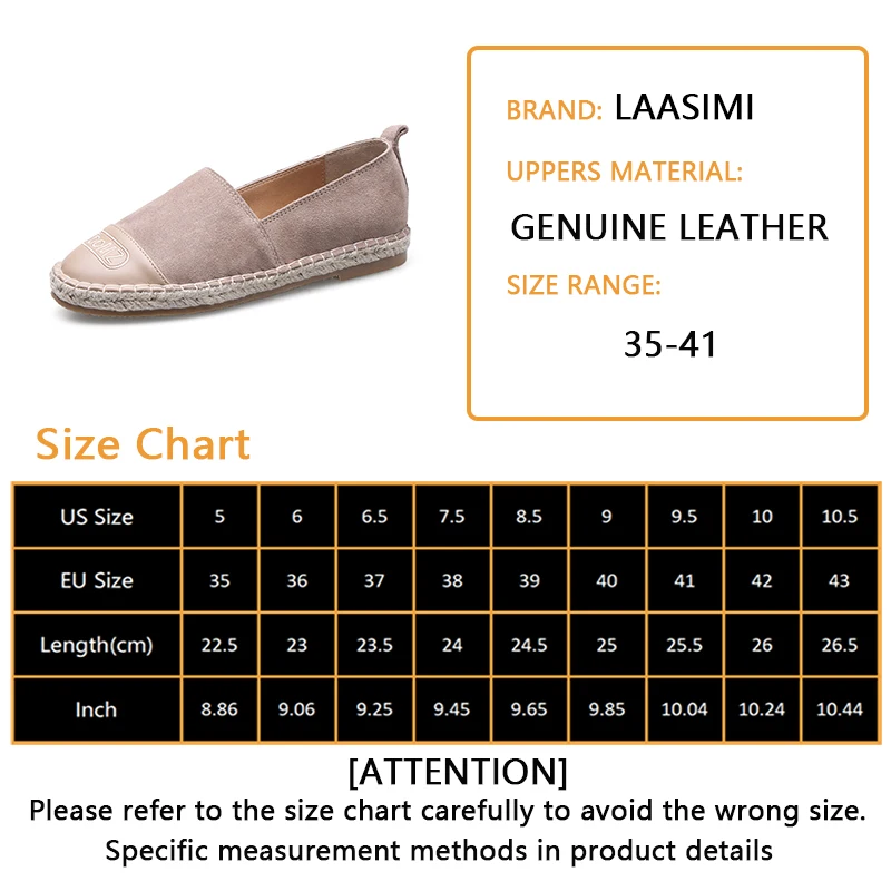 

LAASIMI Basic 3 Colors Women Flats Shoes Fashion Espadrilles Shoes Woman Casual Ladies Shoes Spring Autumn Women Loafers Flock
