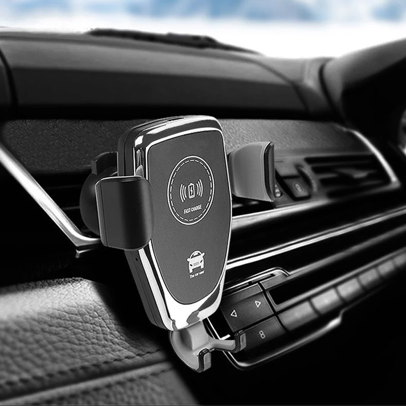 Популярное автоматическое автомобильное беспроводное зарядное устройство 10 Вт