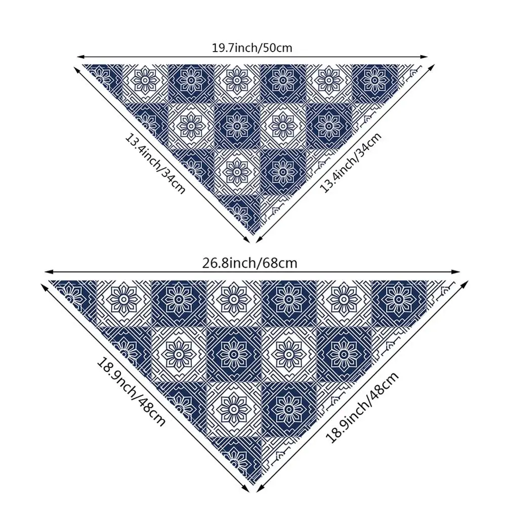 Шейный платок для собак треугольный шарф слюнявчик Регулируемый ошейник