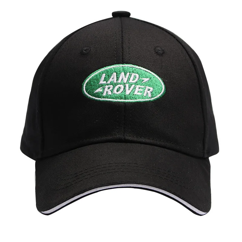 Бейсболка мужская с логотипом Land Rover хлопковая Регулируемая Кепка от солнца
