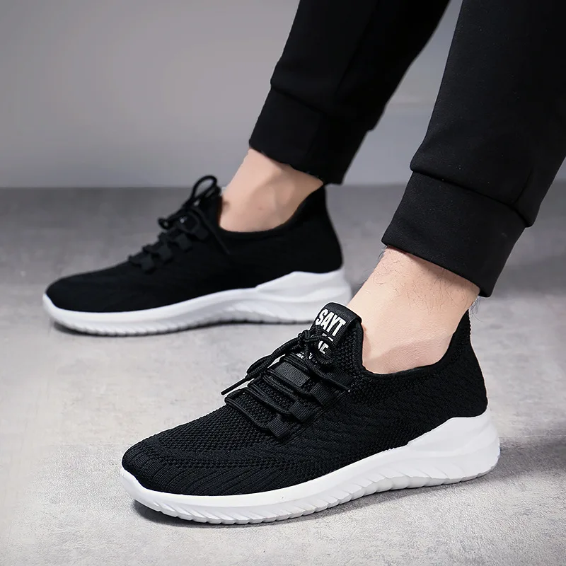 

Сетчатая мужская обувь, повседневные мужские кроссовки, дышащая уличная модная повседневная мужская обувь, удобные кроссовки для мужчин, ...