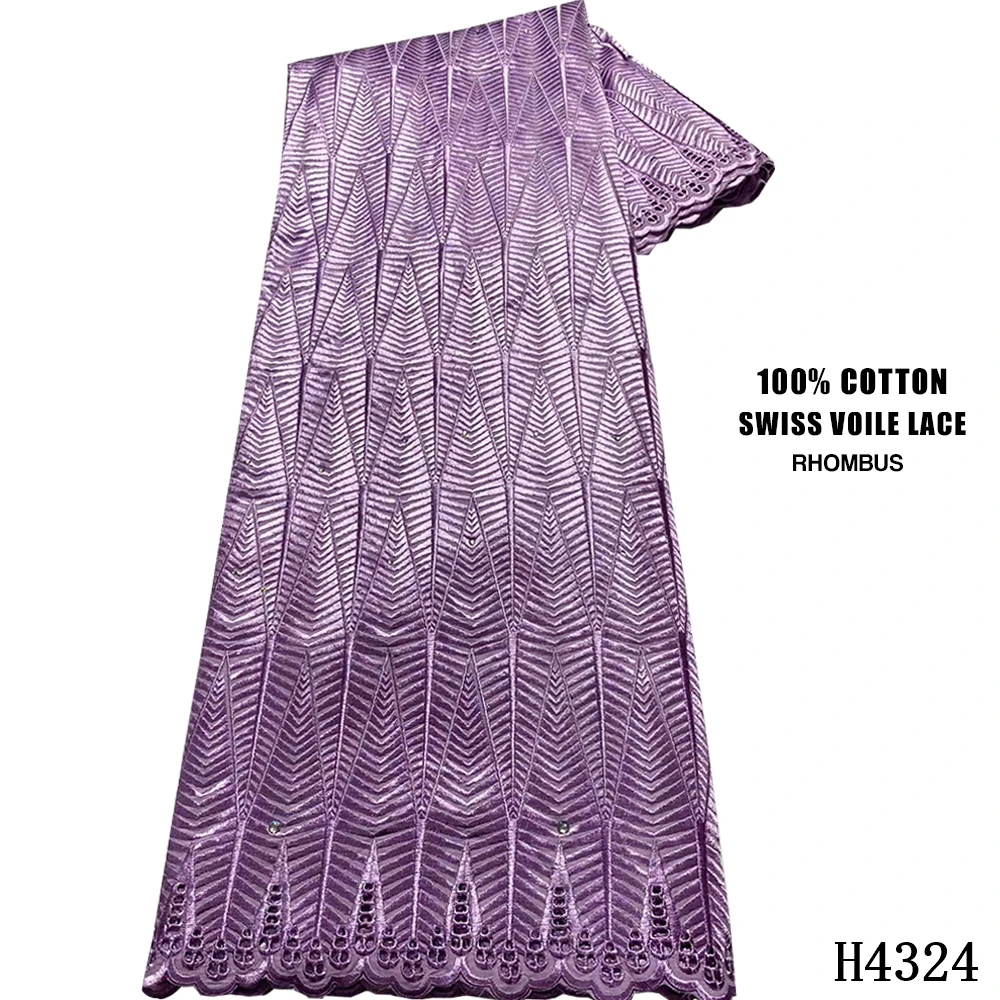 

100% Cotton Lace Dubai Fabric 2021 Swiss Lace Fabric High Quality Swiss Voile Lace In Switzerland Nigerian Lace For Party Dress