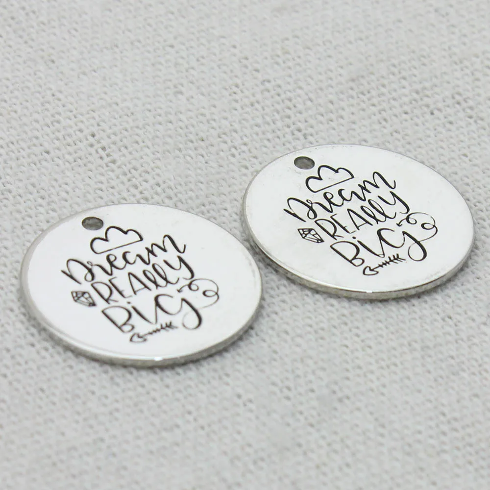 &quotОжерелье с действительно большим кулоном мечты ювелирные изделия гравировкой