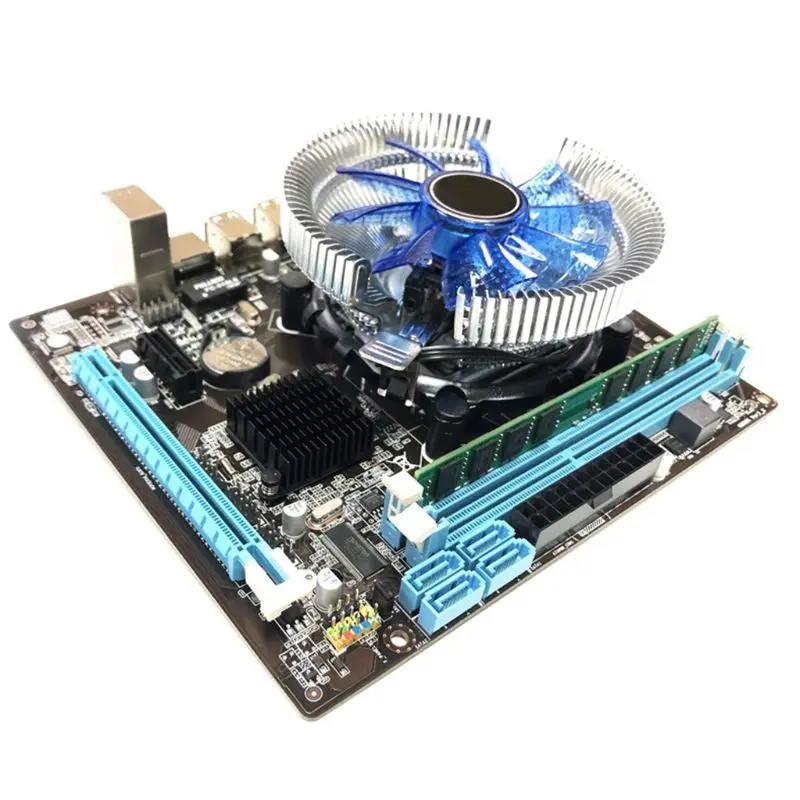 1 комплект HM55 компьютерная материнская плата I3 I5 Lga 1156 4G вентилятор памяти