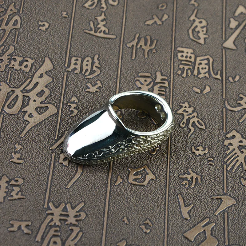 1 шт. защита для стрельбы из лука взрослых тибетское серебряное кольцо большого