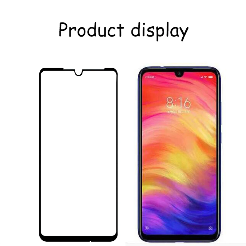 CHOETECH 9H закаленное стекло для Xiaomi Redmi Note 7 Защита экрана 5D полное покрытие Pro