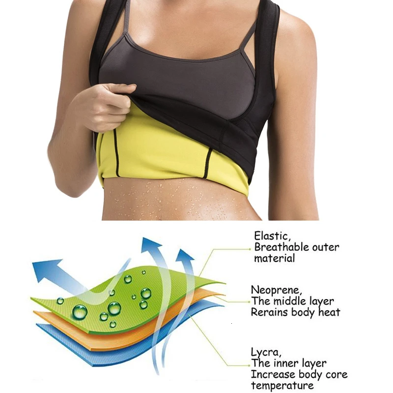 Женский неопреновый корсет утягивающий жилет пуш ап комбинезон жилетка|Топы| |