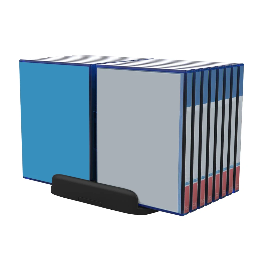 electronic machine accessories game disc storage rack cd box holder for ps4 ps5 de uhd xbox game console stand free global shipping