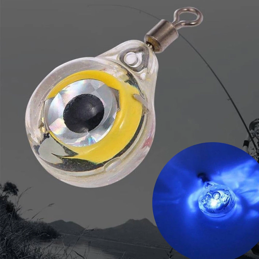 

5pcs Underwater Fish Attraction Lamp Lure LED Flashing Fishing Light Squid Bait Lures Fishing Pesca Lure