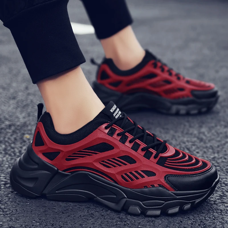 

Кроссовки мужские на шнуровке, Повседневная дышащая спортивная обувь, низкие кеды, летняя Прямая поставка