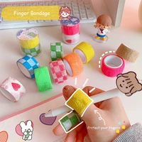 cartoon anti abrasion self adhesive finger protect fingers elasticity tape students writing protect fingers multi function tools