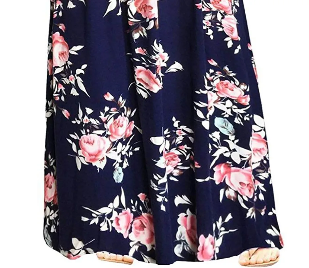 

Women's Plus Size Short Sleeve Floral Print Pocket Dress Casual Fashion Street Style High Waist Round Neck Tie Slim Dress