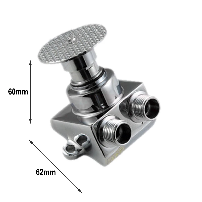 

Foot Pedal Valve Faucet Vertical Basin Switch Kitchen Sink Bathroom Tap 1/2 . Hospital Hotel Pedal Water Faucet High Quality New