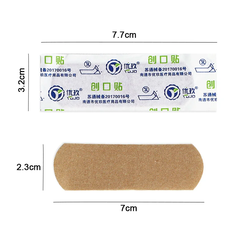 

100Pcs First Aid Band-Aids Onychomycosis Bandages Patch Medical Anti-Bacteria Wound Dressings Plaster Adhesive Emergency Kits