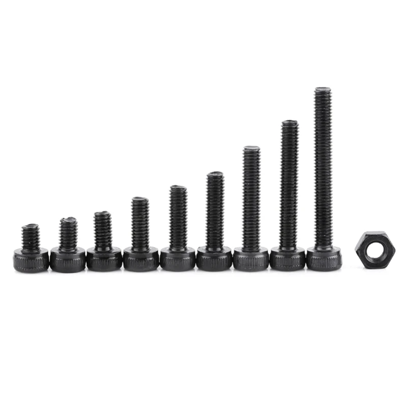 280Pcs Steel Screw Set M3 Hex Bolt Nut Metric Machine Bolts And Repair Tool | Обустройство дома