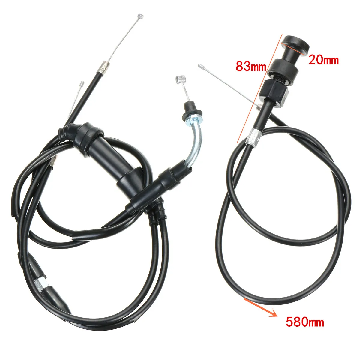 

Motorcycle Carburetor Carb Air Filter Throttle Cable Choke Cable For Yamaha PeeWee PW50 PW 50 PY50 YZinger 50 YZINGER