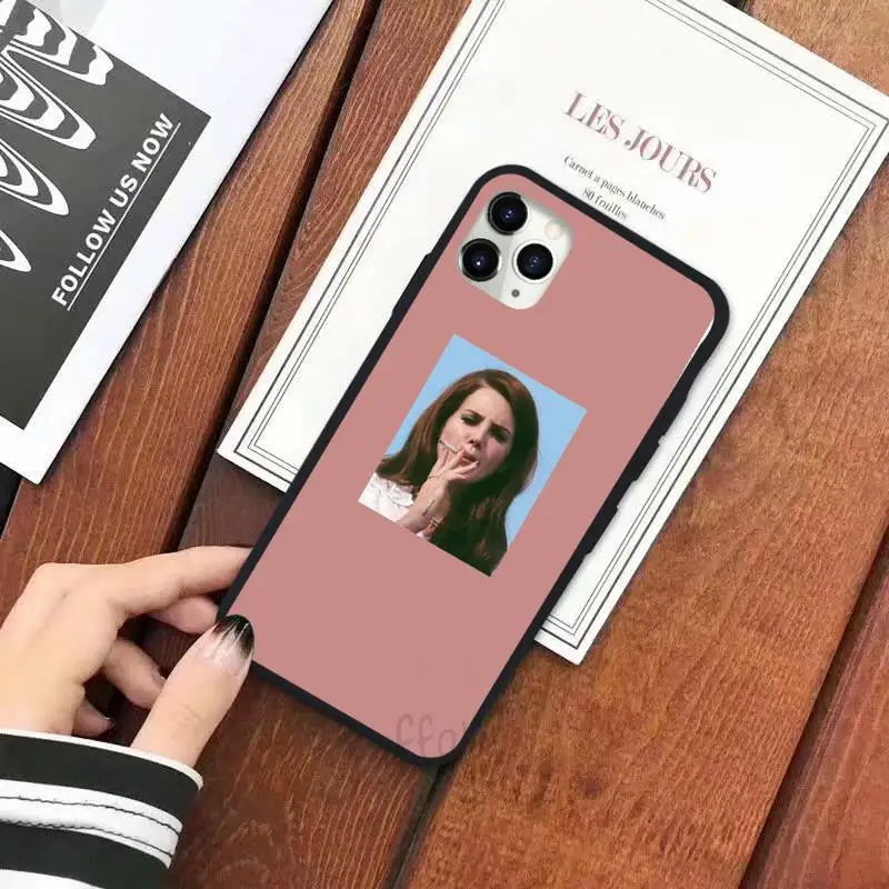 

Lana Del Rey American singer Phone Case for iPhone 11 12 pro XS MAX 8 7 6 6S Plus X 5S SE 2020 XR