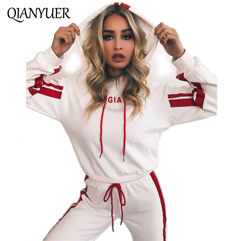 Женский спортивный костюм из 2 предметов для тренировок 2019|Спортивные костюмы| |