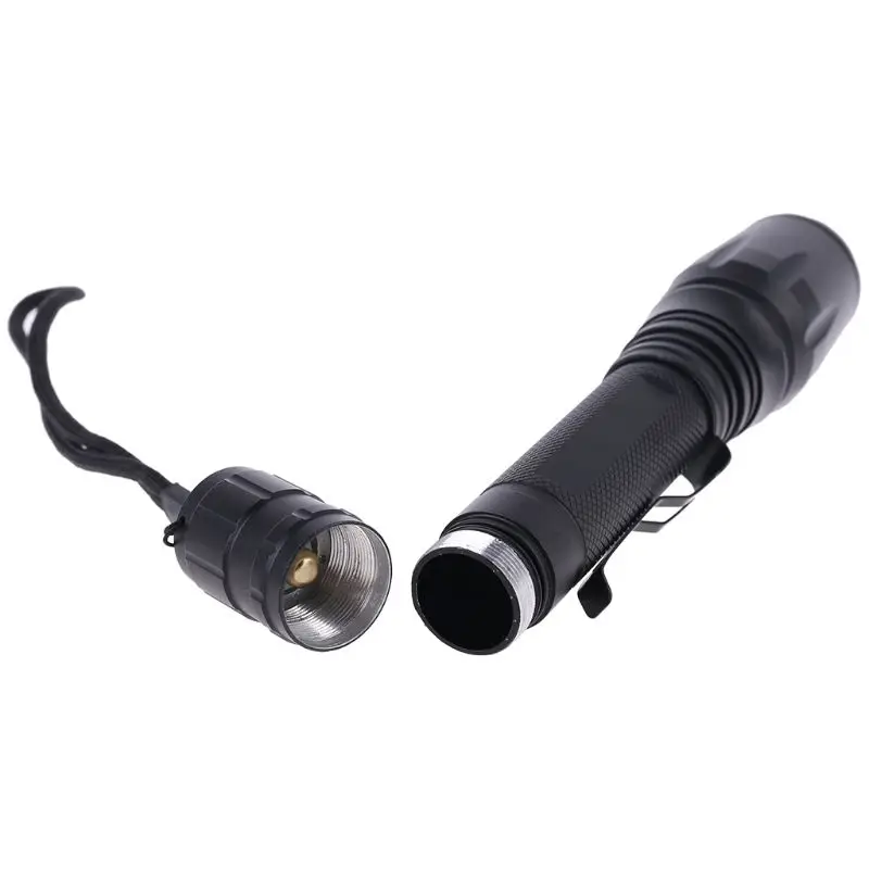 10000 люмен 5 режимов XML T6 LED 18650 мощный Фонарь Полицейский Фонарик Лампа|flashlight lamp|police