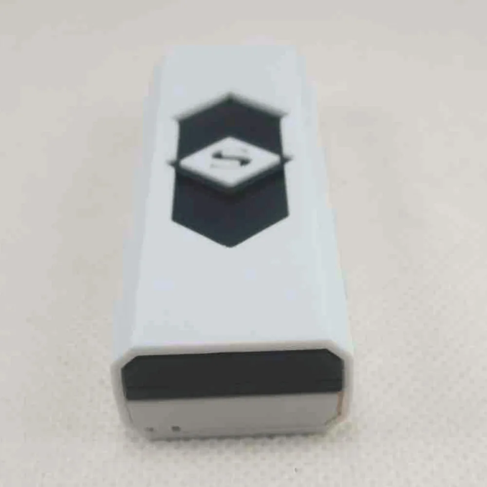 Домашняя портативная белая USB Электронная аккумуляторная батарея беспламенная
