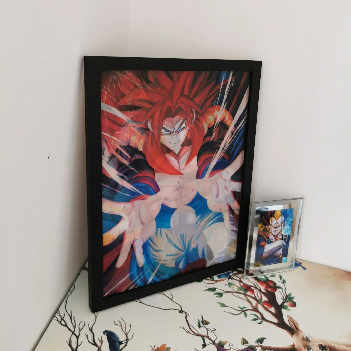 Dragon Ball Z Anime 3D Lenticular Poster Wall Art - Goku & Vegeta Triple Transition DBS Print image 5