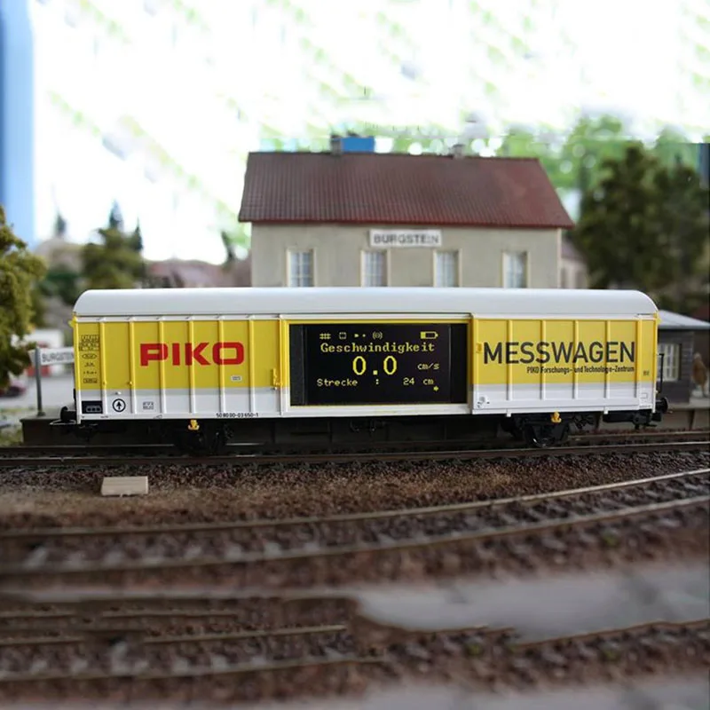 Модель 1/87 тест скорости поезда автомобильный трек проверка автомобиля