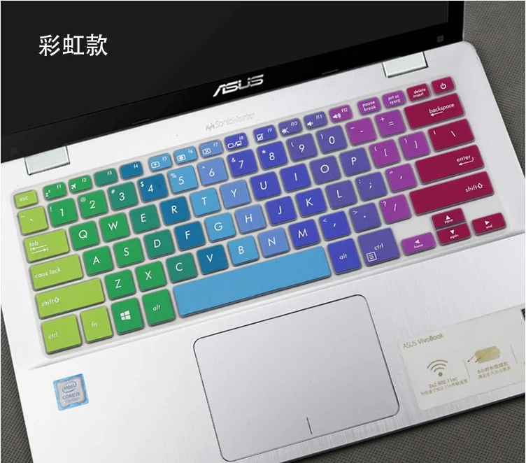 14 &quotКлавиатура ноутбука кожного покрова для Asus ASUSPRO B9440UA B9440U P5440UA P5440UF P5440U PU401 PU401L