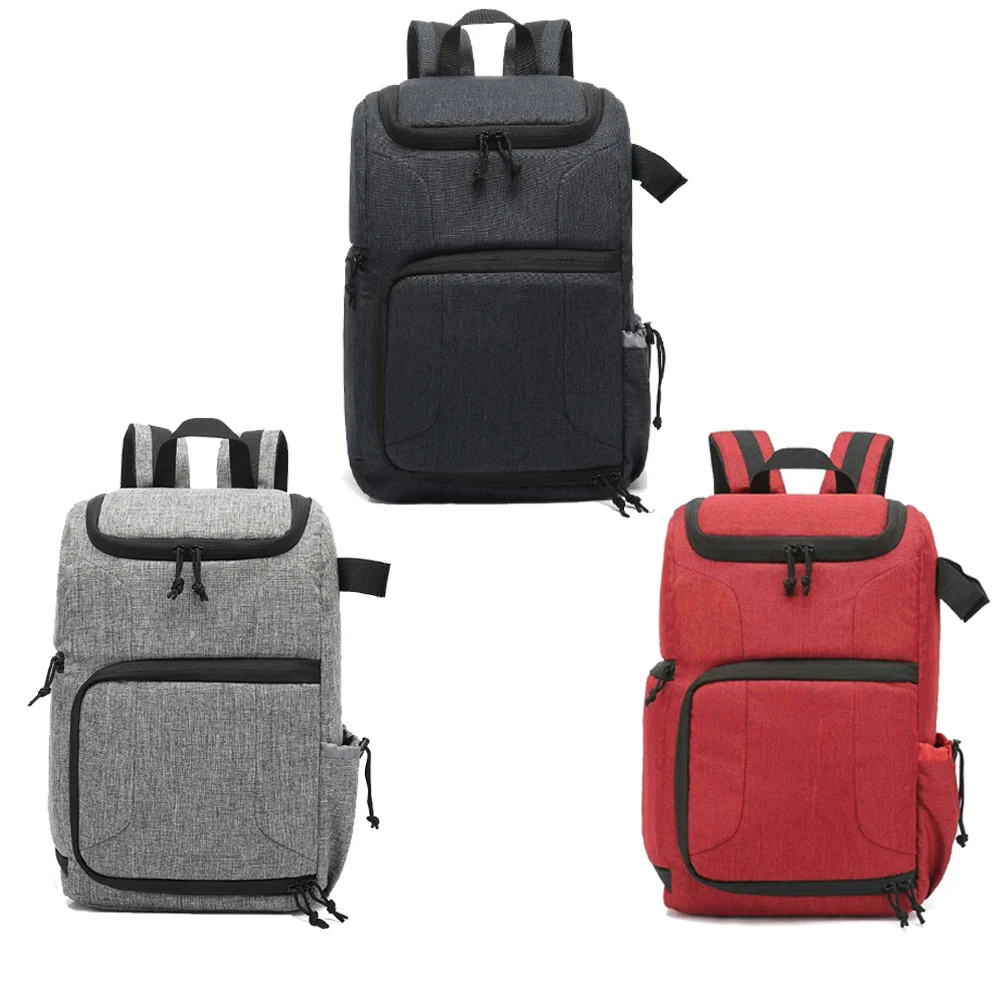 waterproof dslr camera bag photo cameras backpack portable travel tripod lens pouch video bag for dslr camera tablet pc laptop free global shipping