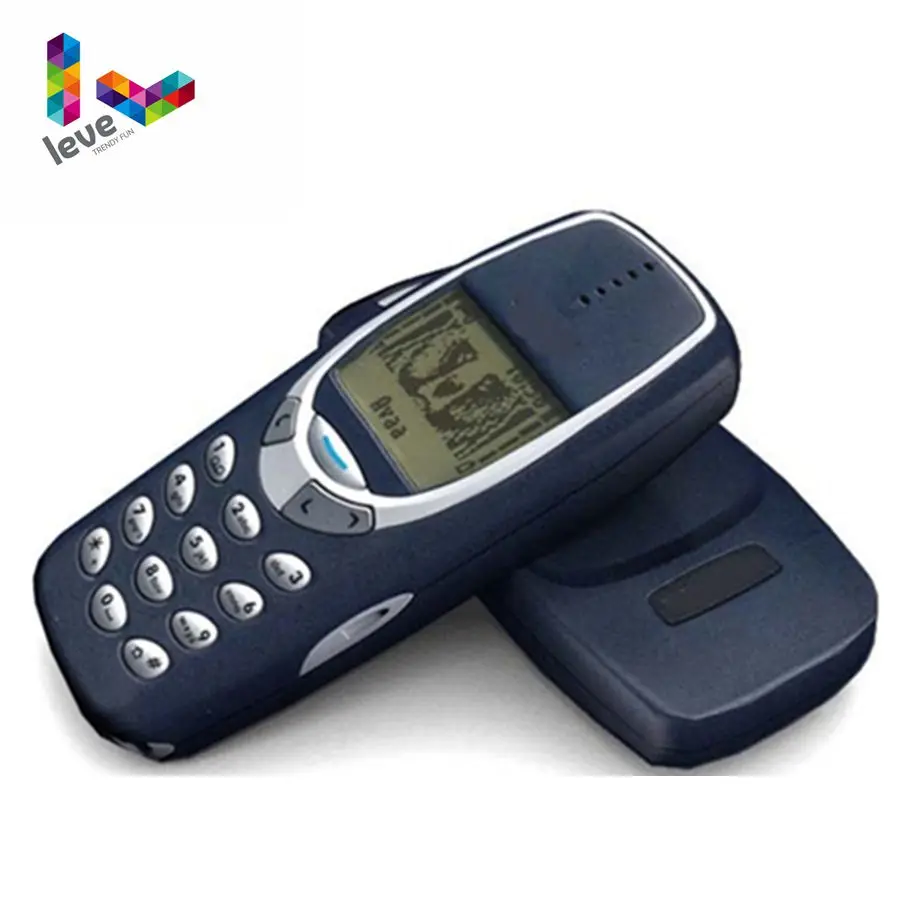 Б/у Nokia 3310 разблокирован мобильный телефон GSM 900/1800 поддержкой русского и арабская