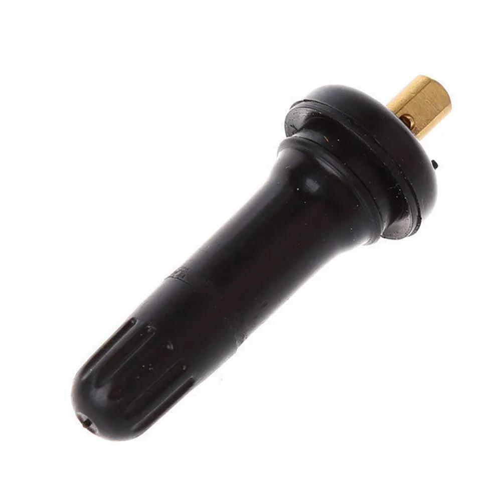 

4PCS TPMS Tire Pressure Sensor Rubber Valve Stem For GM-930A GMC Parts & Accessories Rubber + Pure Copper