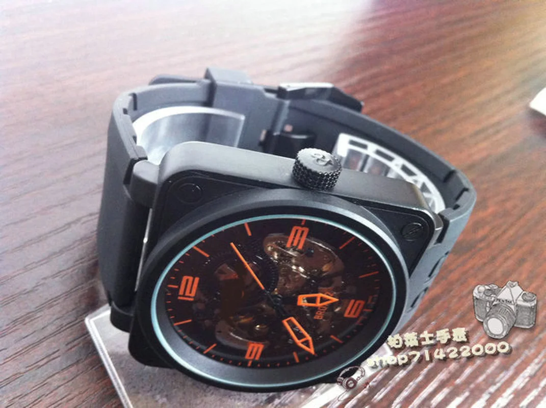 

2021 new Automatic Mechanical watch man watches bell watch stainless steel ross watches luxury