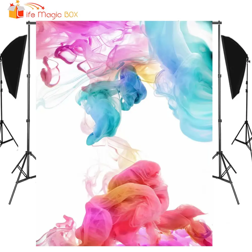 LIFE MAGIC BOX Photo Zone красочный белый фон для свадебной фотосъемки день рождения|Фон