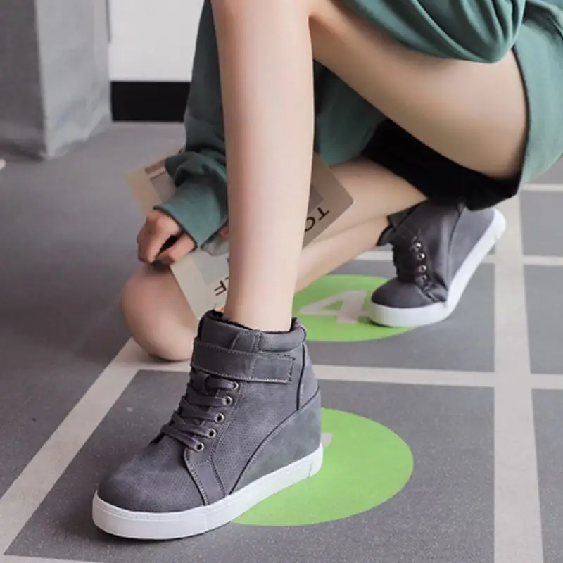 Taoffen/Лидер продаж ботильоны женские зимние ботинки модные вечерние полусапожки