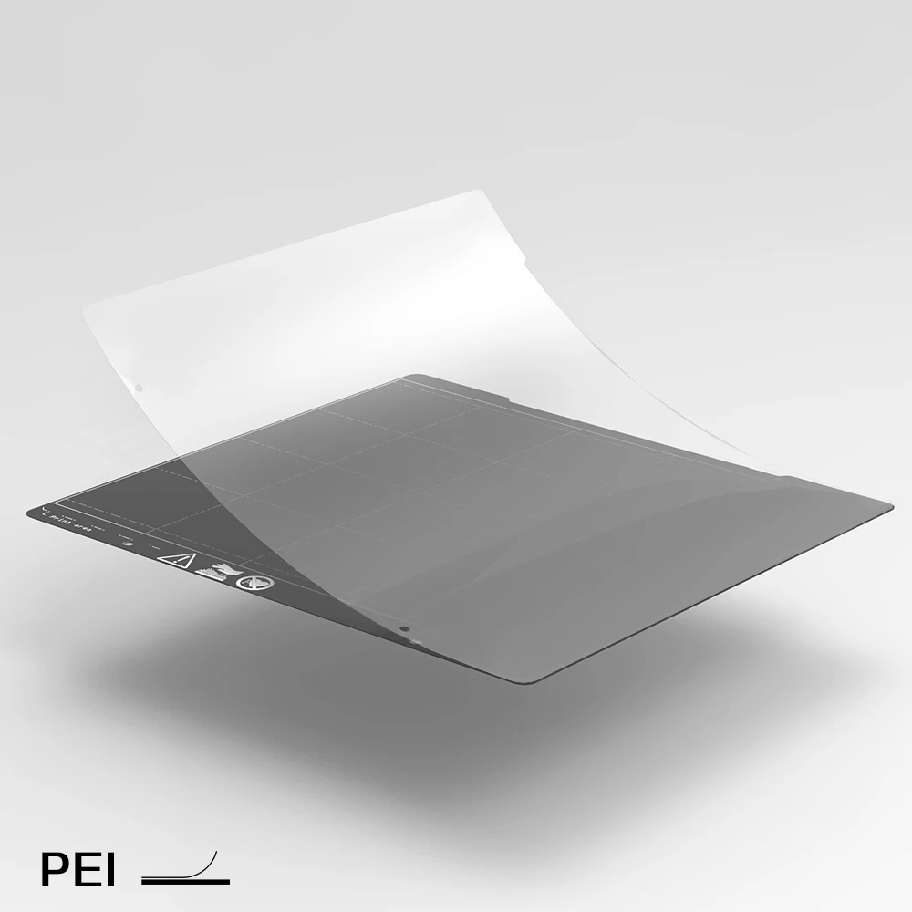 MK3 I3 пластина из рессорной стали 254*241 мм Печатная платформа лист текстурированная пей пленка с электромагнитным покрытием для Prusa I3 MK3 MK3S Ender3