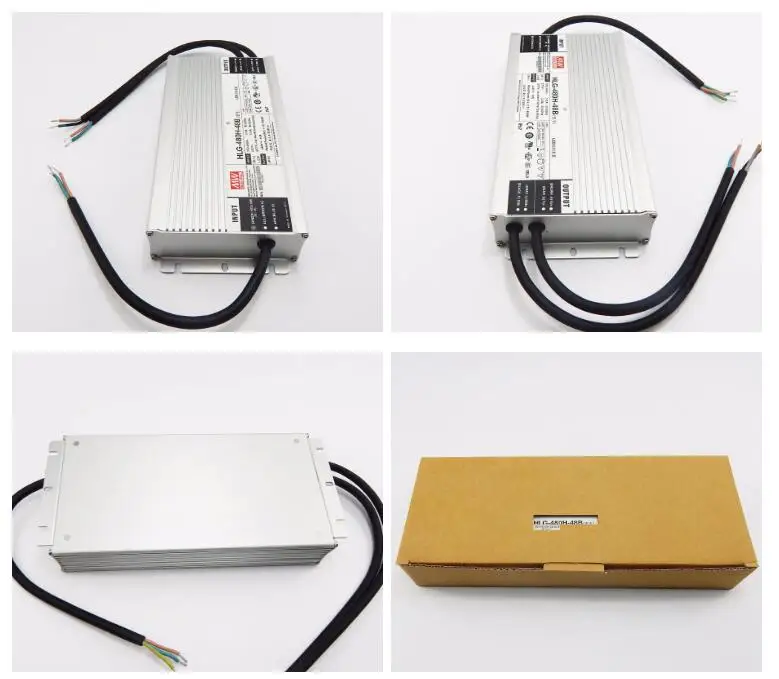 40 шт./упак. Dimmable Meanwell 480 Вт Светодиодный драйвер HLG-480H-48B 10А постоянный ток водонепроницаемый источник питания