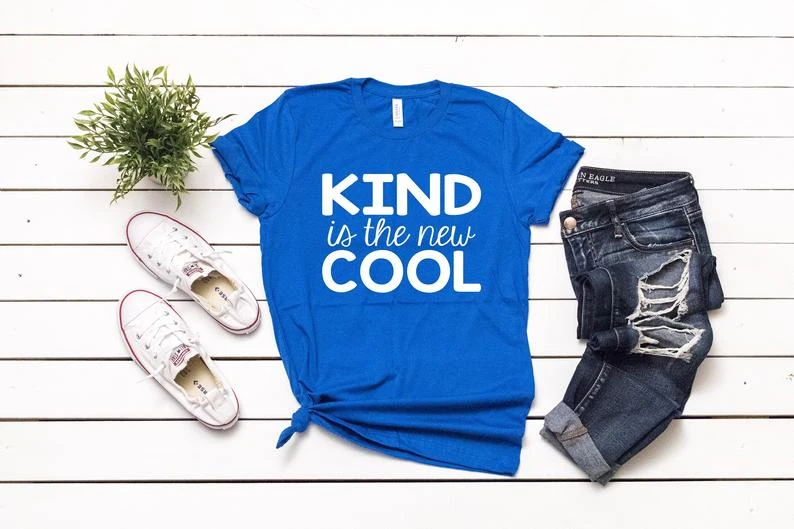 

Teacher Shirts, Kind Is The New Cool T-Shirt, Kindness Shirt, Teacher Tees, School Counselor Shirts, Choose Kind Tee O496